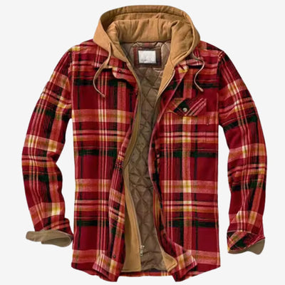 Men’s Button-Up Flannel Jacket