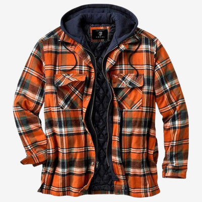 Men’s Button-Up Flannel Jacket