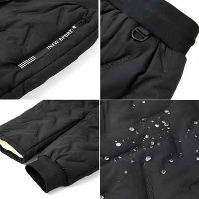 Men’s Fleece-Lined Wind-Resistant Pants