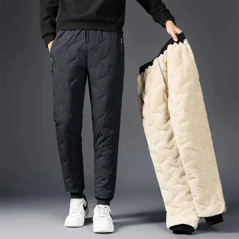 Men’s Fleece-Lined Wind-Resistant Pants